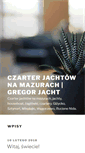Mobile Screenshot of gregorjacht.pl